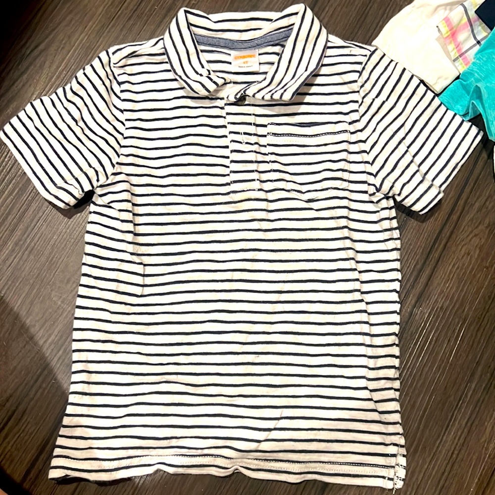 LOT of size 4 boys tops